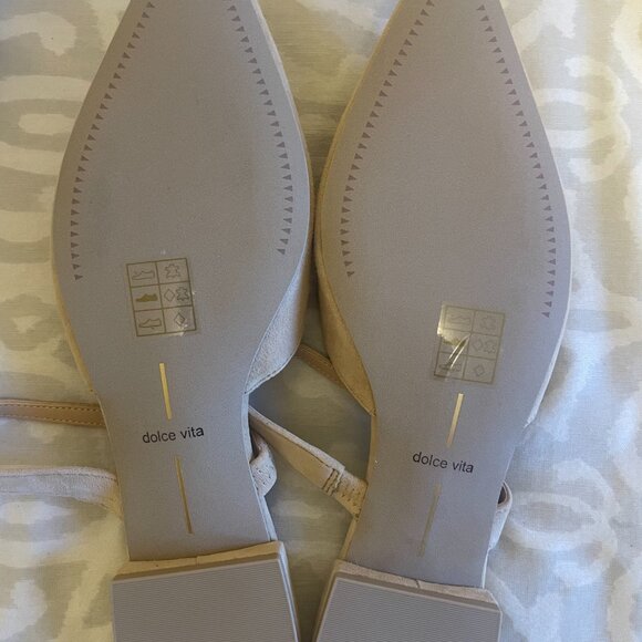 KANIKA WIDE FLATS TAN SUEDE - TAN SUEDE / 10W - Picture 8 of 9